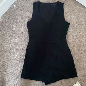 Black shorts romper
